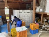 今度は下條中学校２年生がやってきました